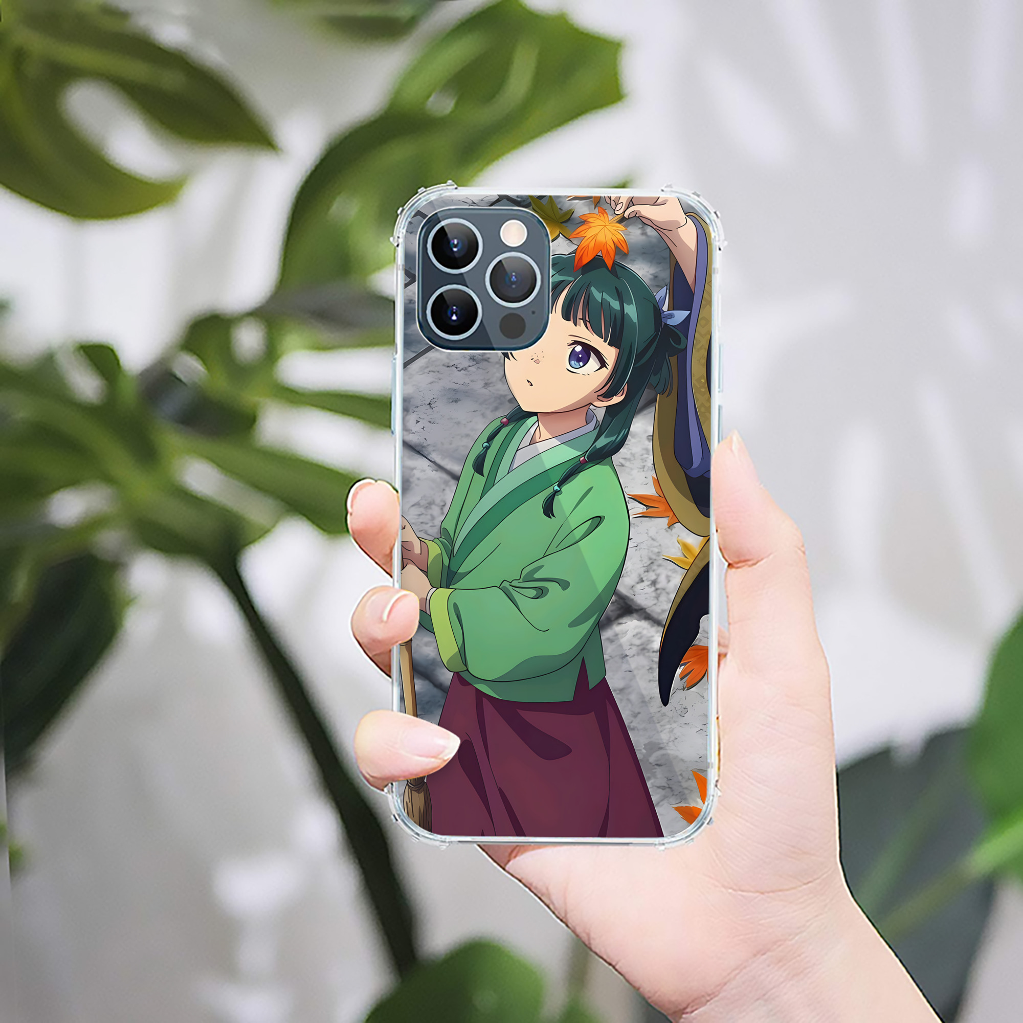 （画像用） 薬屋のひとりごと The Apothecary Diaries 【iPhone 12シリーズ対応】透明スマホケース（クリアソフトケース）